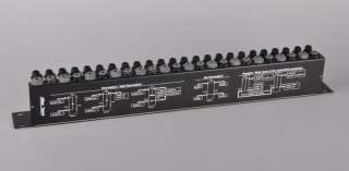 AP Audio 24 Port Rack Mount Patching System  