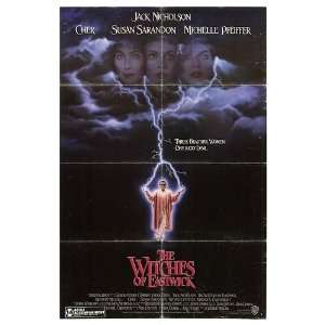  Witches of Eastwick Original Movie Poster, 27 x 40 (1987 