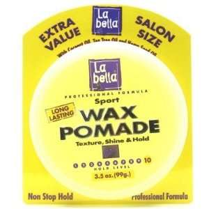  La Bella Wax Pomade 3.5 oz. (Case of 6): Beauty