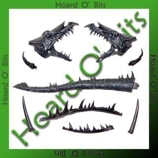 WARHAMMER BITS HIGH ELF ON DRAGON DRAGON HEAD W SPIKES  