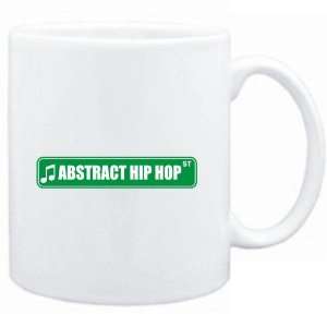  Mug White  Abstract Hip Hop STREET SIGN  Music Sports 