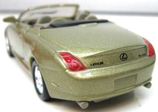 Tins Toys Lexus SC 430 Hardtop Convertible Gold 1/38  