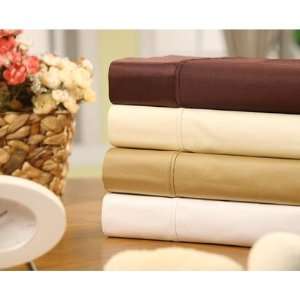  Sateen Solid Combed Cotton 1000 Thread Count Sheet Set 