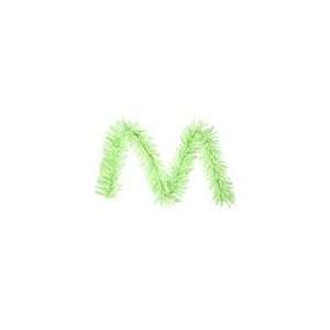  9 x 10 Sparkling Chartreuse Green Tinsel Artificial 