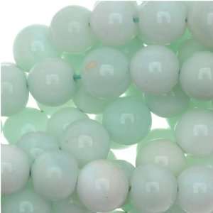  Dyed Blue Green Opal Gemstones 6mm Round Beads (14 Inch 
