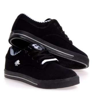  Vlado Spectro 3 Casual Shoes Black Canvas Low Mens Shoes