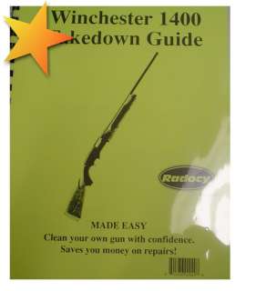 BRAND NEW Winchester 1400 Takedown Guide WW70819  