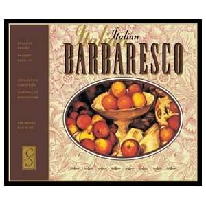  Gummed Wine Labels, Italian Barbaresco 