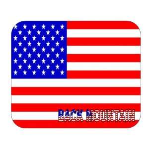  US Flag   Back Mountain, Pennsylvania (PA) Mouse Pad 