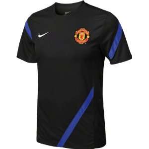   Manchester United Black Nike Training Jersey