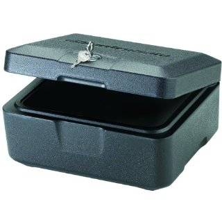 SentrySafe 500 FIRE SAFE Box, 0.15 Cubic Feet, Black ~ SentrySafe