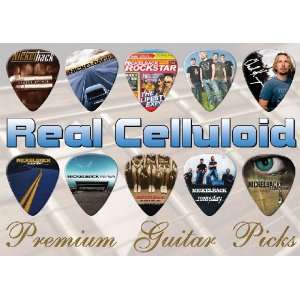  Nickelback Premium Guitar Picks X 10 (C) Musical 