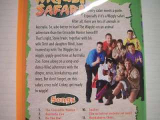 The Wiggles Wiggly Safari Childrens VHS Tape 045986025173  
