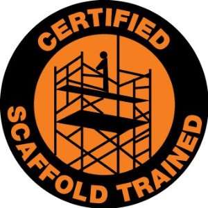    HARD HAT EMBLEMS CERTIFIED SCAFFOLD TRAINED: Home Improvement