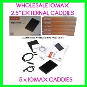  Iomax Usb 2.0 External Caddy/Enclosures For 2.5 Laptop 