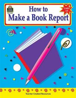How to Make a Book Report, Grades 6 8, Shirley Myers,  