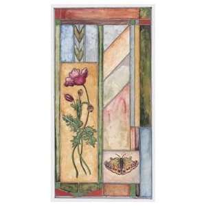  Poppy Window II (Canv)    Print