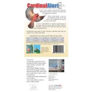    Cardinal Bird Alert Window Decal Safe Birds: Everything Else