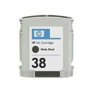  HP 38 Matte Black Pigment Ink Cartridge Electronics