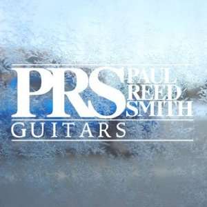  PRS PAUL REED SMITH GUITAR White Decal Window White 