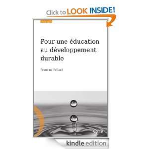 Pour une éducation au développement durable (Essais) (French Edition 