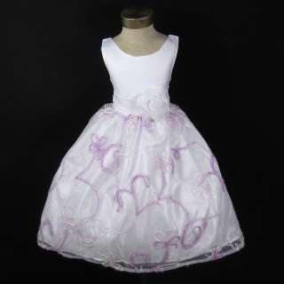 New Toddler Lilac Flower Girl Dress SZ 2/2T  