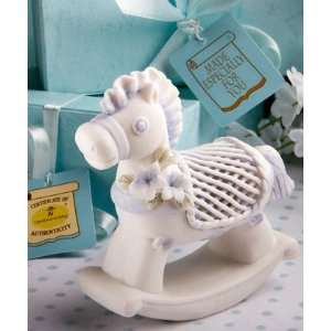   baby Collection blue rocking horse favors, 1: Kitchen & Dining