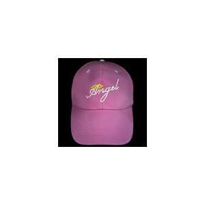  Flashing Fiber Optic Pink Baseball Cap with Angel LED Blinking 