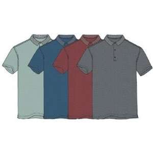 Greg Norman Luxury Micro Herringbone Golf Polo Shirt:  