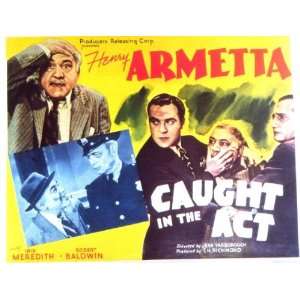  Caught in the Act   Movie Poster   11 x 17