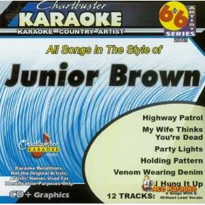    Chartbuster Karaoke 6X6 CDG CB20641   Junior Brown 