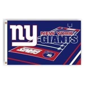 New York Giants 3x5 Field Design Flag: Sports & Outdoors