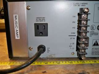 TOA model 900 Series MKII 240W*1 channel power amplifier  