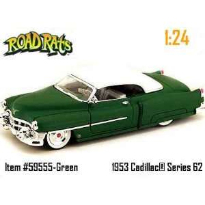  1953 Cadillac Series 62 Diecast Model Car 1:24 Hard Top 