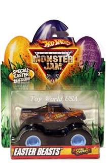 Hot Wheels Monster Jam Easter Beasts Monster Truck Special Edition.