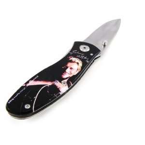 Knife Johnny Hallyday black.