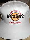 Hard Rock Cafe USA BLACK Baseball HAT STP SAVE THE PLANET Silver Black 