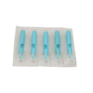  New 7RT Disposable Plastic Tattoo Tips Blue