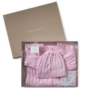  Baby Pink Knit Sweater & Hat Gift Set: Everything Else