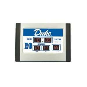    Duke Blue Devils 6.5x9 Scoreboard Desk Clock: Sports & Outdoors