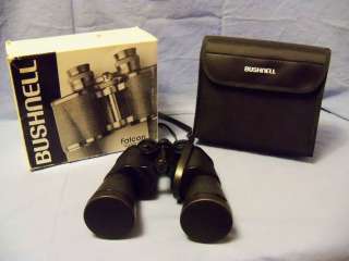 Bushnell Falcon 10 X 50 Binoculars 13 3451 + Case + Original Box 