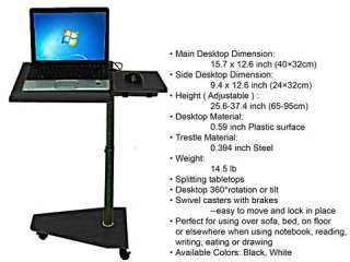 on floor or elsewhere when using notebook reading writing eating or 