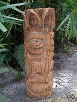 Wood Carvings TIKI STATUE #199 Hawaiian/Polynesian Art  