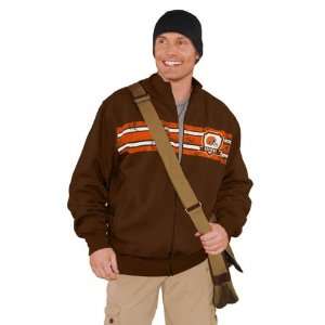  Cleveland Browns Wideout Track Jacket: Sports & Outdoors