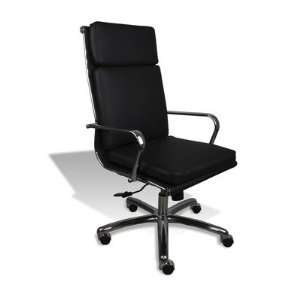  Cari High Back Office Chair Color: Brown: Office Products