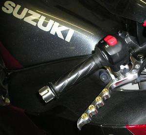 06 07 GSXR 600 750 ST Machine 38 Special Bullet Levers  