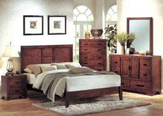   dresser & mirror. All furniture is constructed of hardwoods and wood