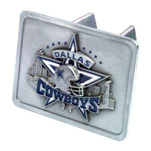 Dallas Cowboys NFL Pewter Trailer Hitch Cover by Half Time Ent 