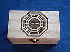 LOST Dharma Wood Trinket Stash Card Box 5.5x3x3