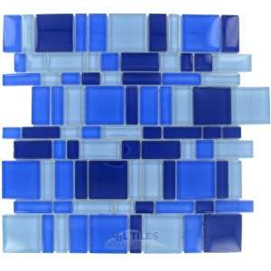  Adora mosaics   random shapes mesh backed glass mosaic in 